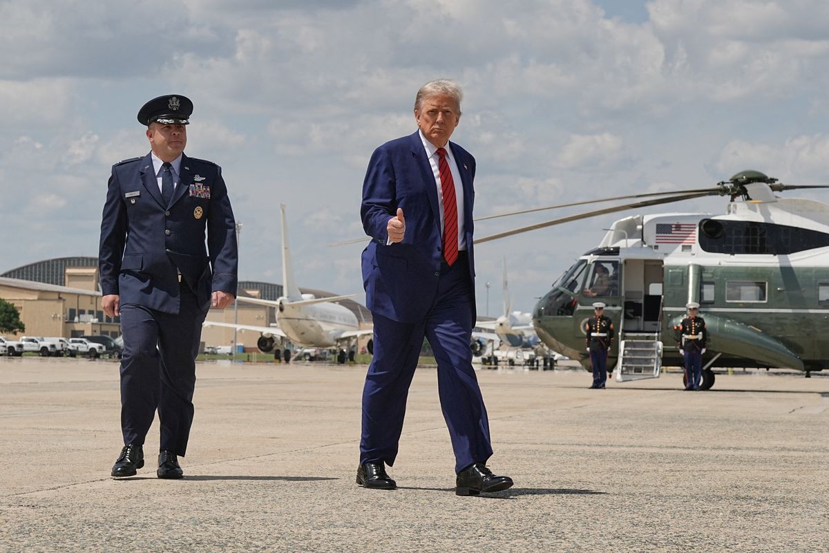 Trump starts weekend early after griping workers get too many days off