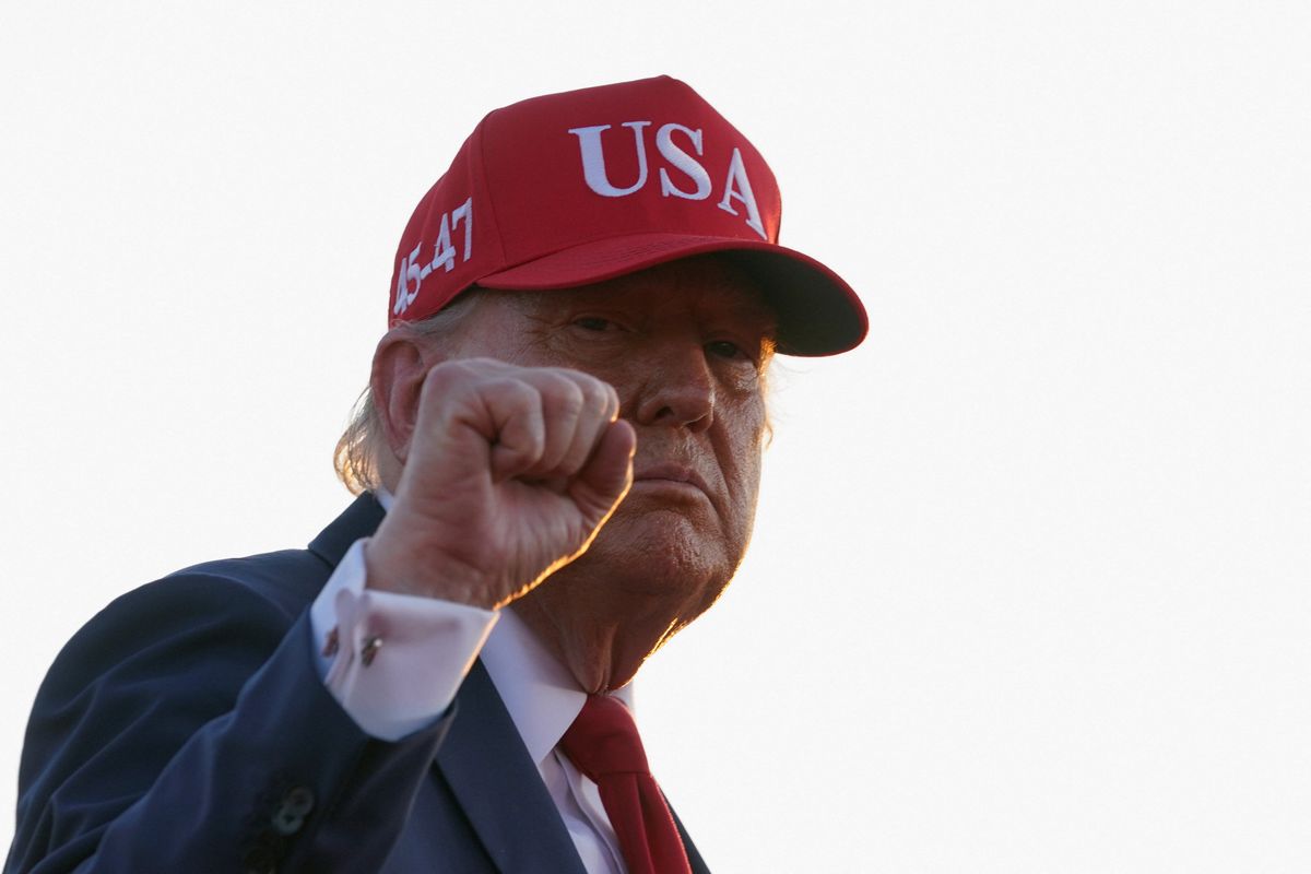 'Fully disgraced!' Trump lets insults fly in touting 'historic' new legal action