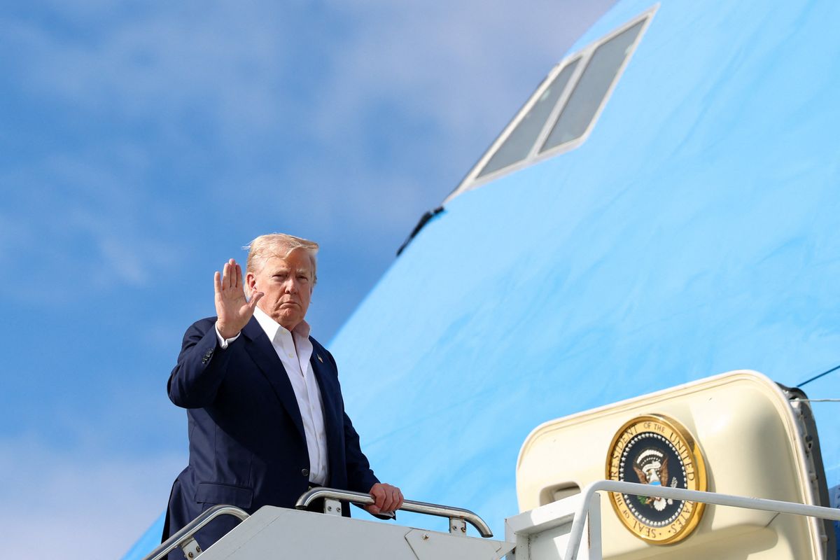 'One of the worst!' Trump lashes out at reporter when pressed on major 'discrepancy'