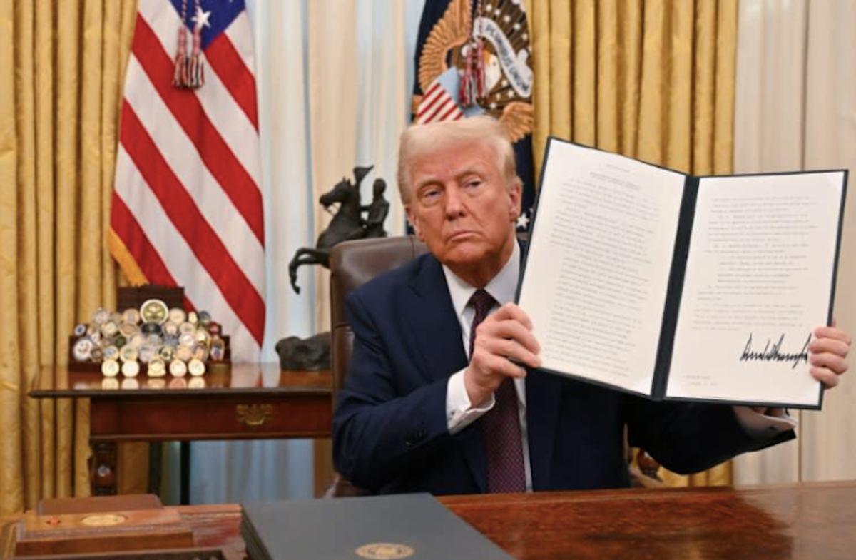 Trump's first week: everything, everywhere, all at once