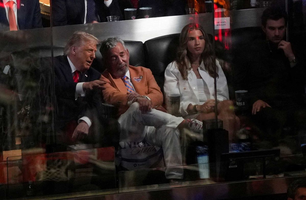 Analyst reacts to Trump's attendance at the Knicks' historic NBA Finals