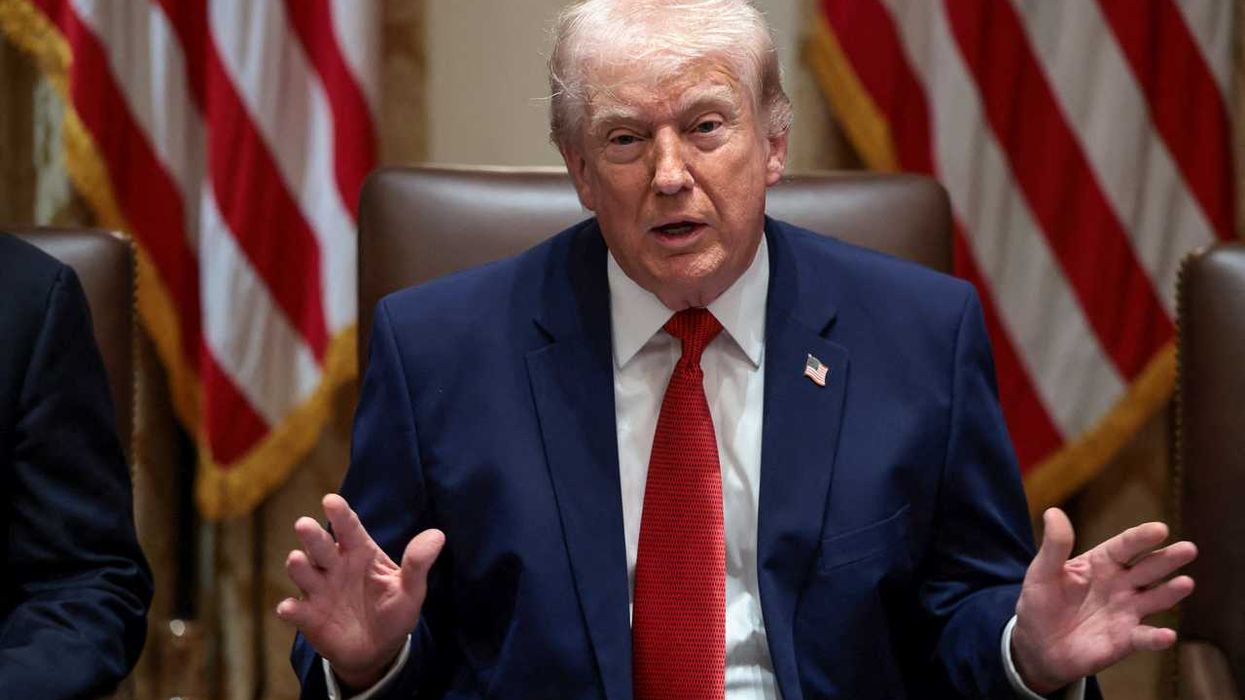 'Because I'm president': Trump struggles to defend casting a mail-in ballot