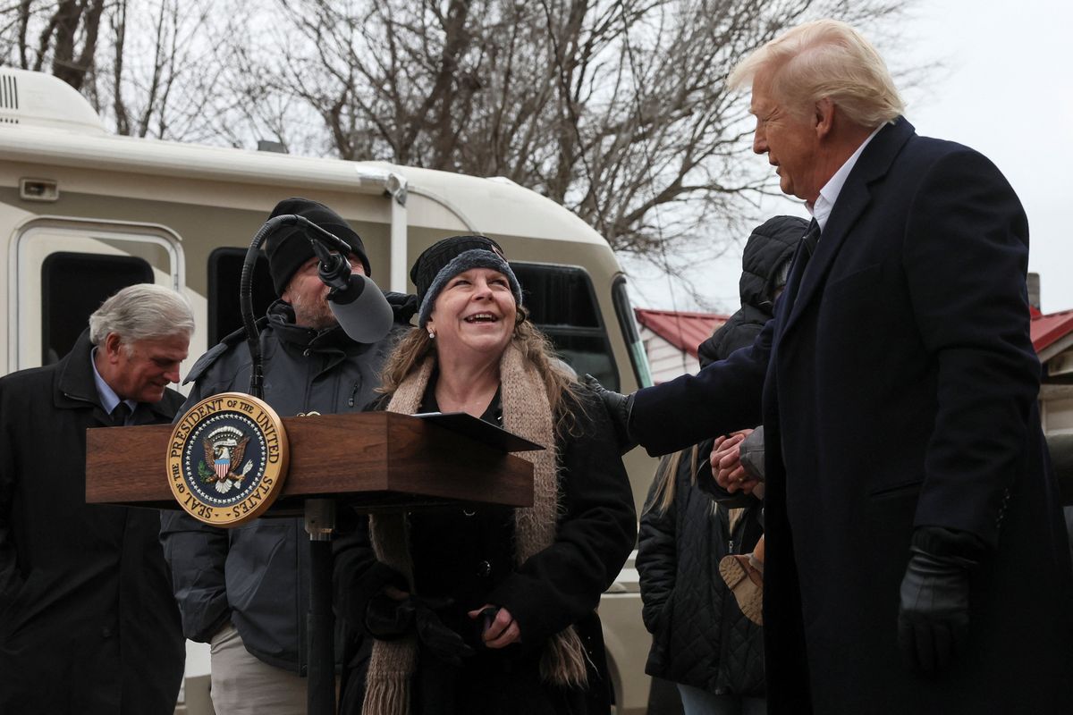 Trump voters in swing state 'questioning new administration' as President fails key 'test'
