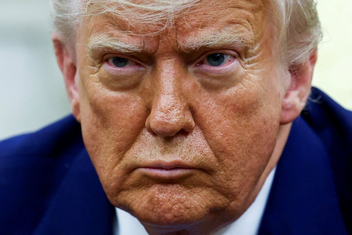 'You don’t have what it takes!': Trump melts down on reporter at Oval Office event