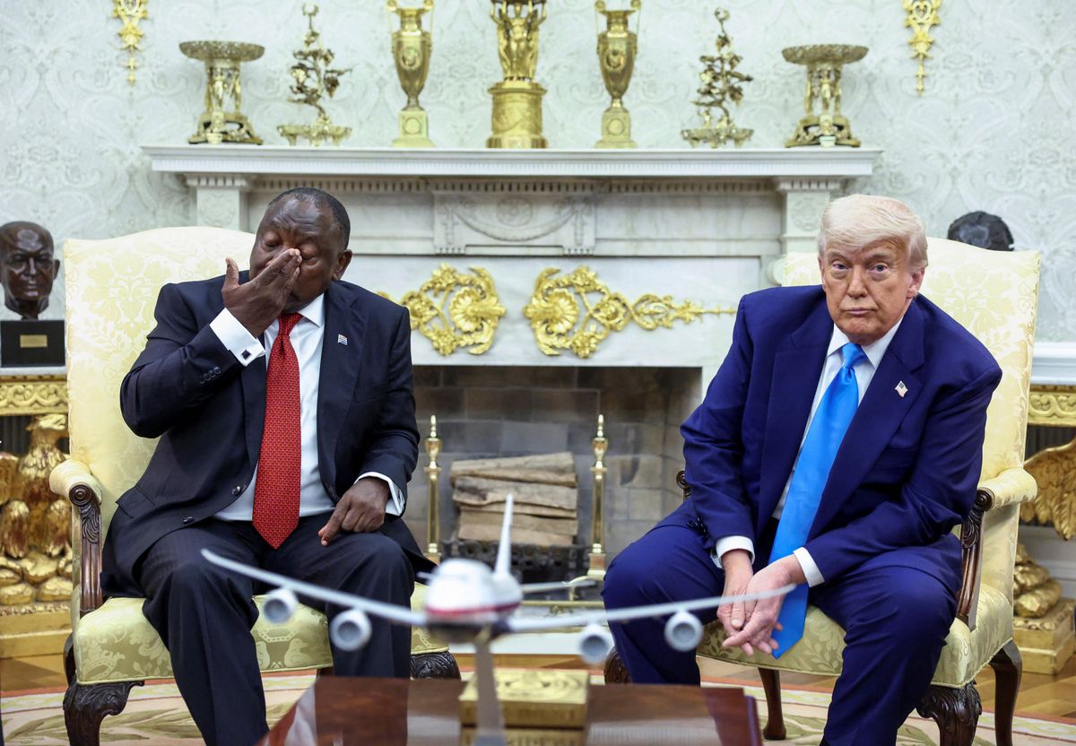 'Stop being rude!' Gobsmacked critics react to Trump treatment of South African president