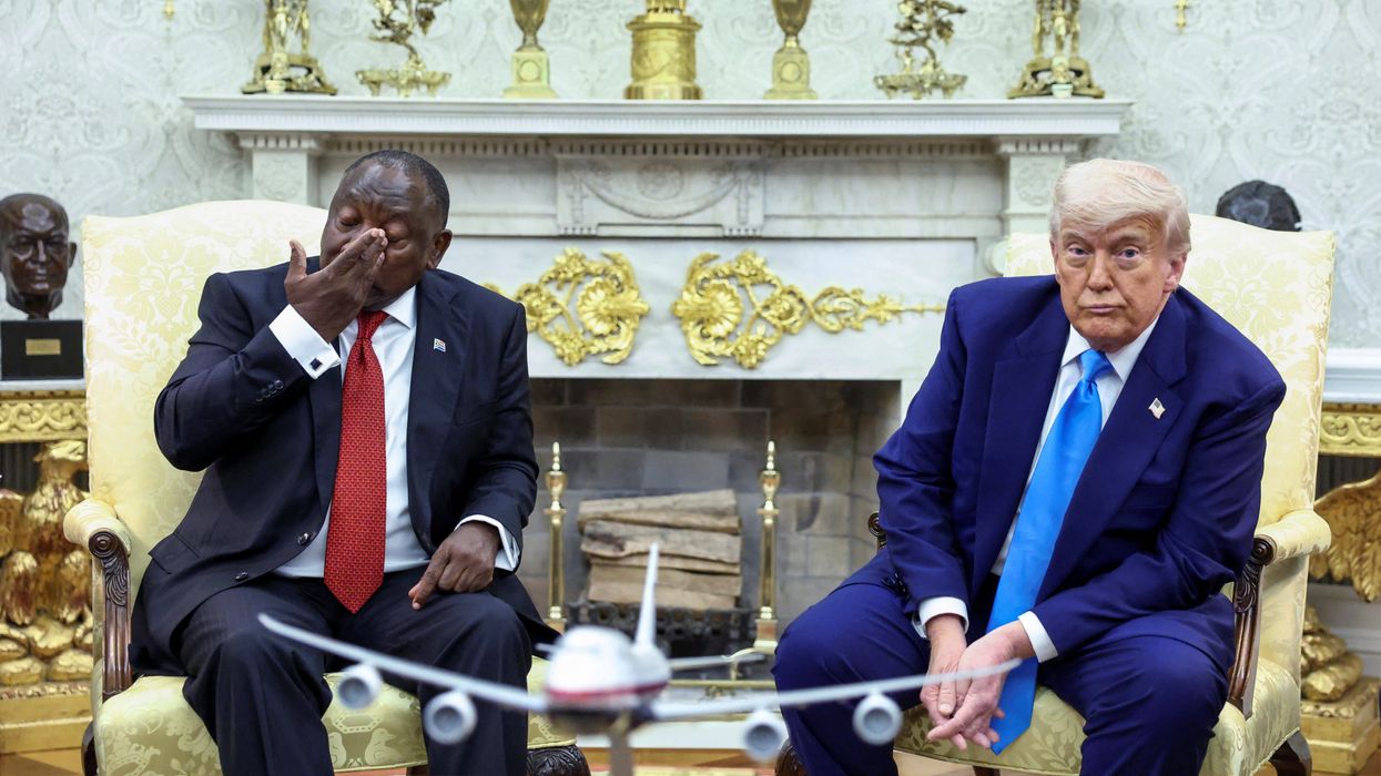 'Stop being rude!' Gobsmacked critics react to Trump treatment of South African president