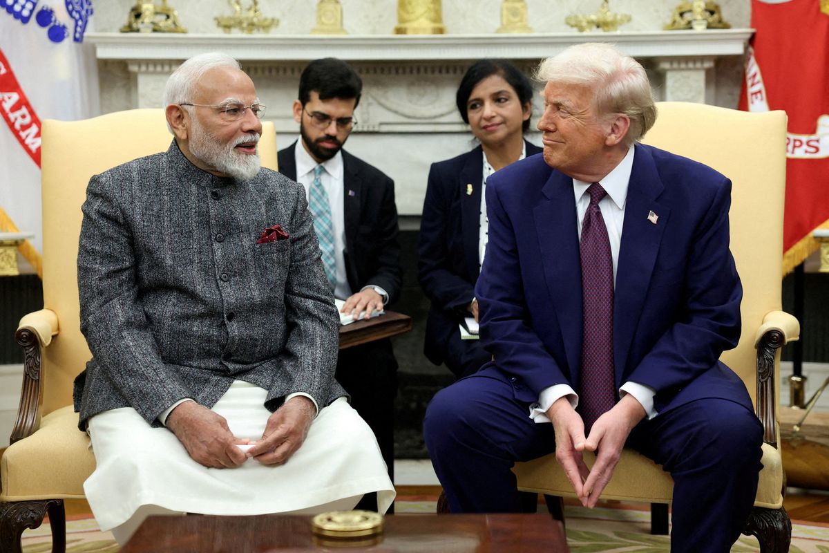 India snubs Trump moments after president complains about fraying relationship