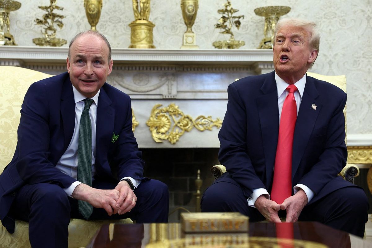 'Who are you with?' Trump scoffs at reporter from Kari Lake's Voice of America