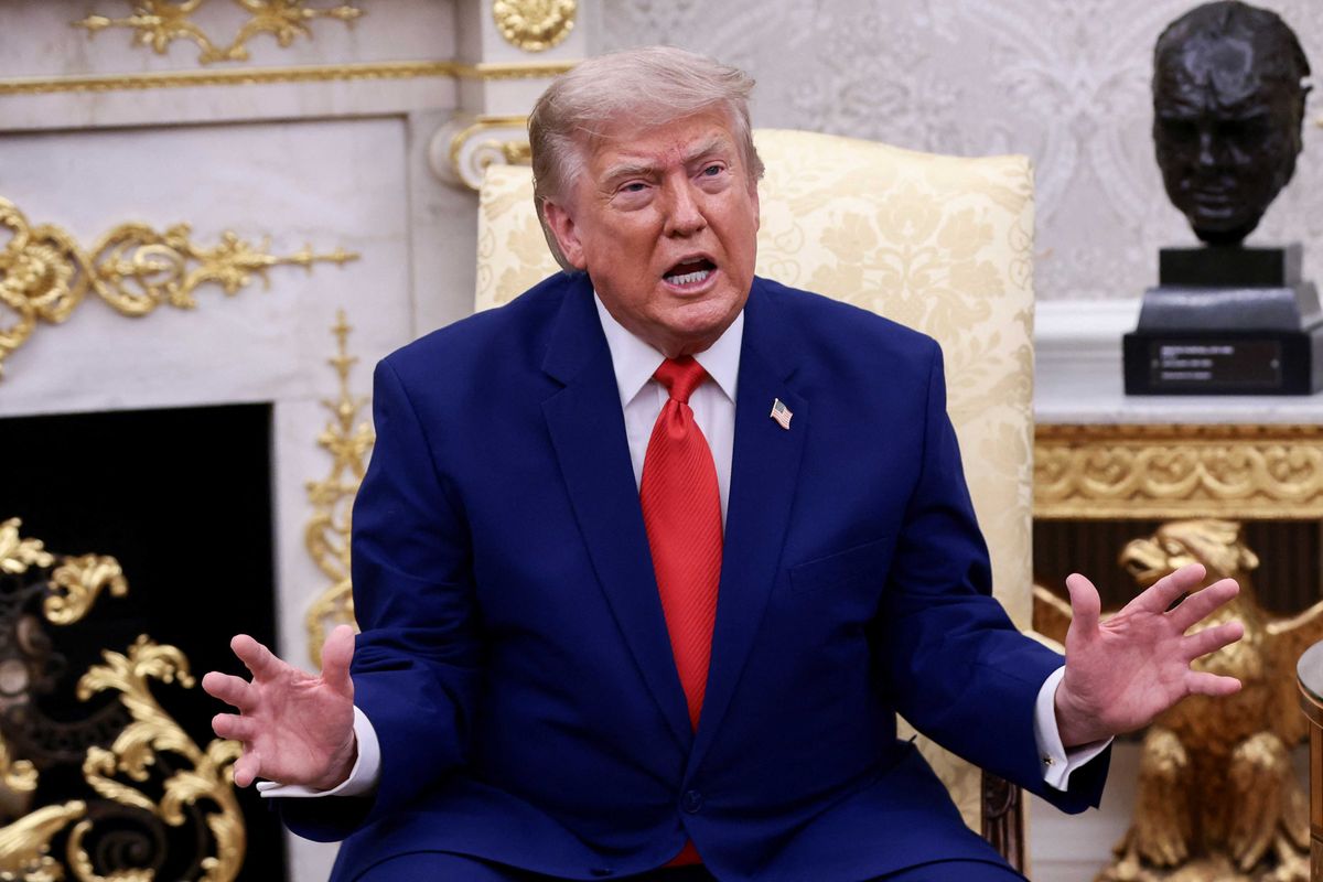 Trump snarls at reporter: 'You don’t know anything'
