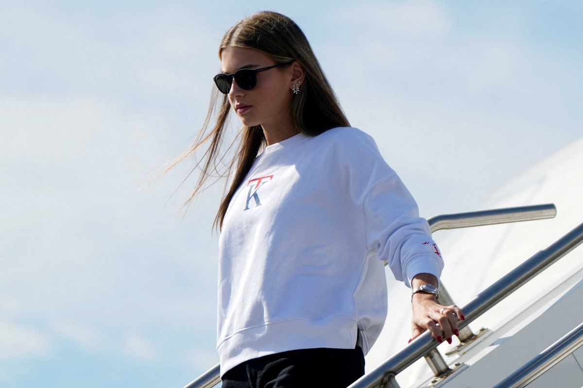 'Mad as hell': Taylor Swift fans allege Trump's granddaughter stole logo for clothing line