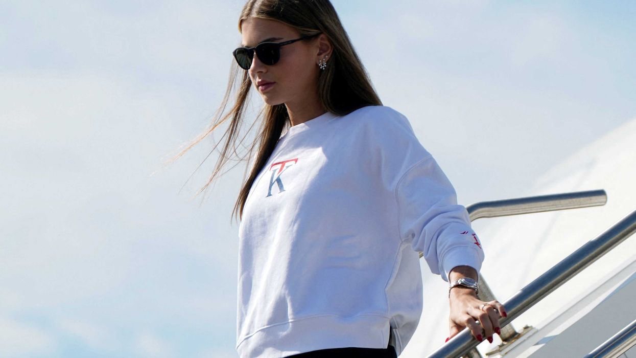 'Mad as hell': Taylor Swift fans allege Trump's granddaughter stole logo for clothing line