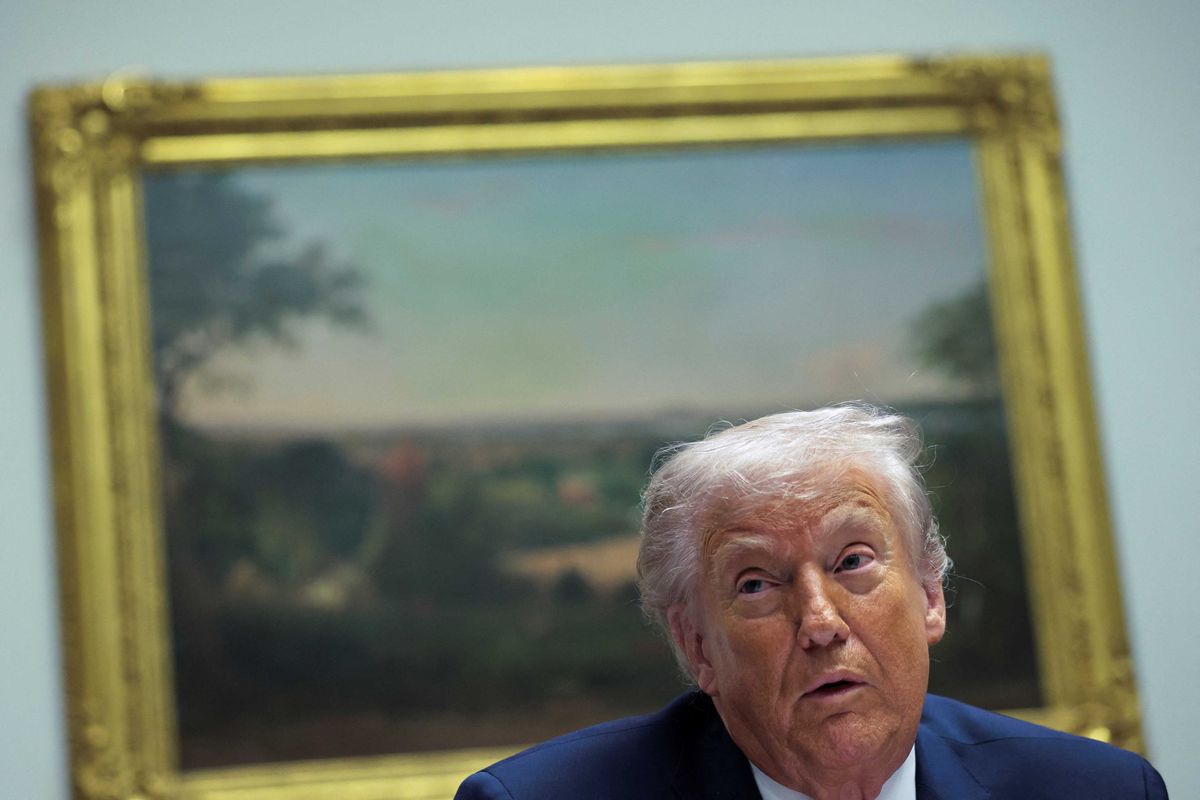 'You work for the Democrats!' Irked Trump ends roundtable after bashing CNN reporter