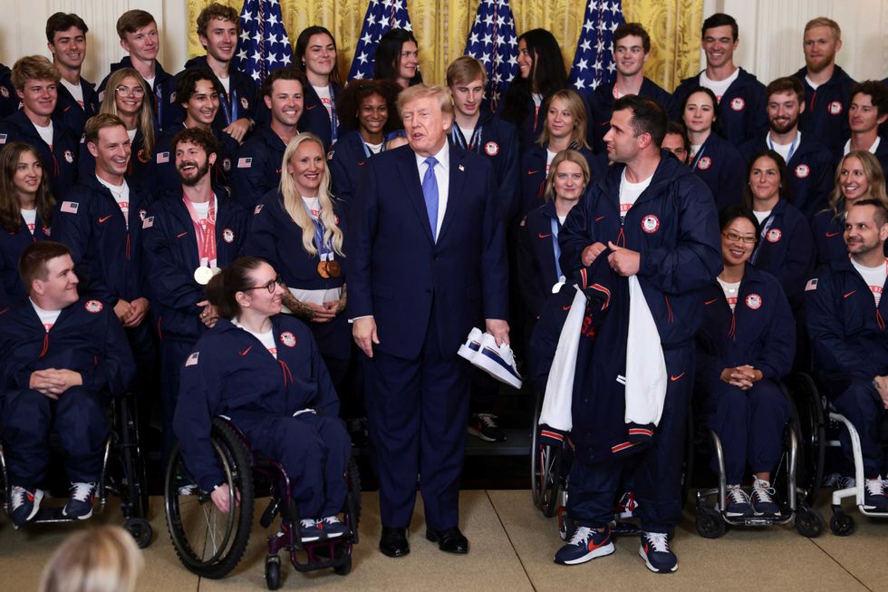 Trump fires off wild claim at White House ceremony with Team USA: 'Can you believe it?'
