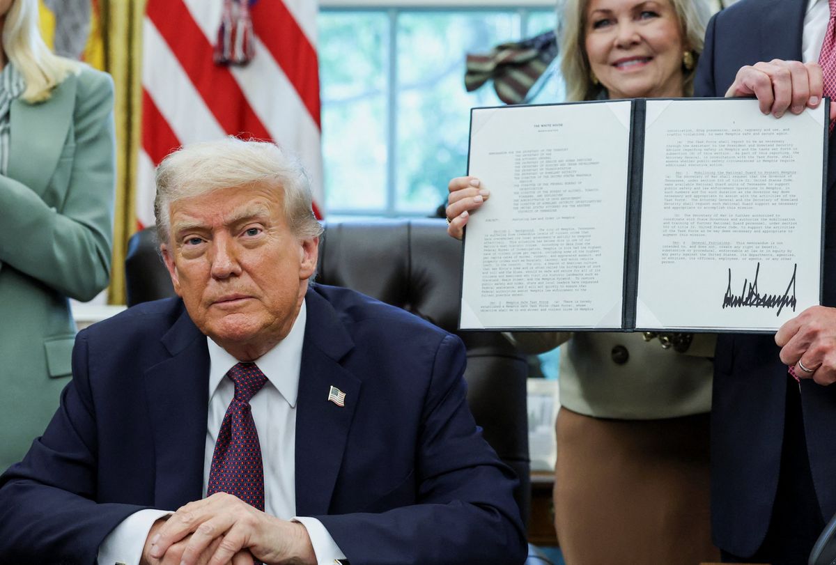 Trump calls for RICO charges after protesters shouted at him: 'She started screaming!'