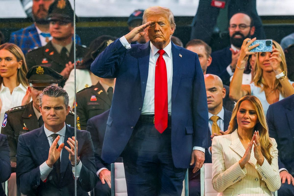 'Tens of people seemed to enjoy it': Pundits backhand Trump's birthday parade