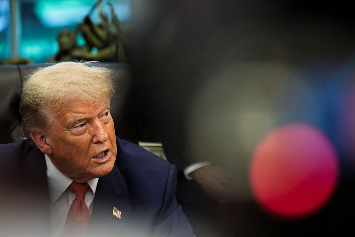 ‘Don’t ask me a trade question’: Trump scolds reporter during live briefing