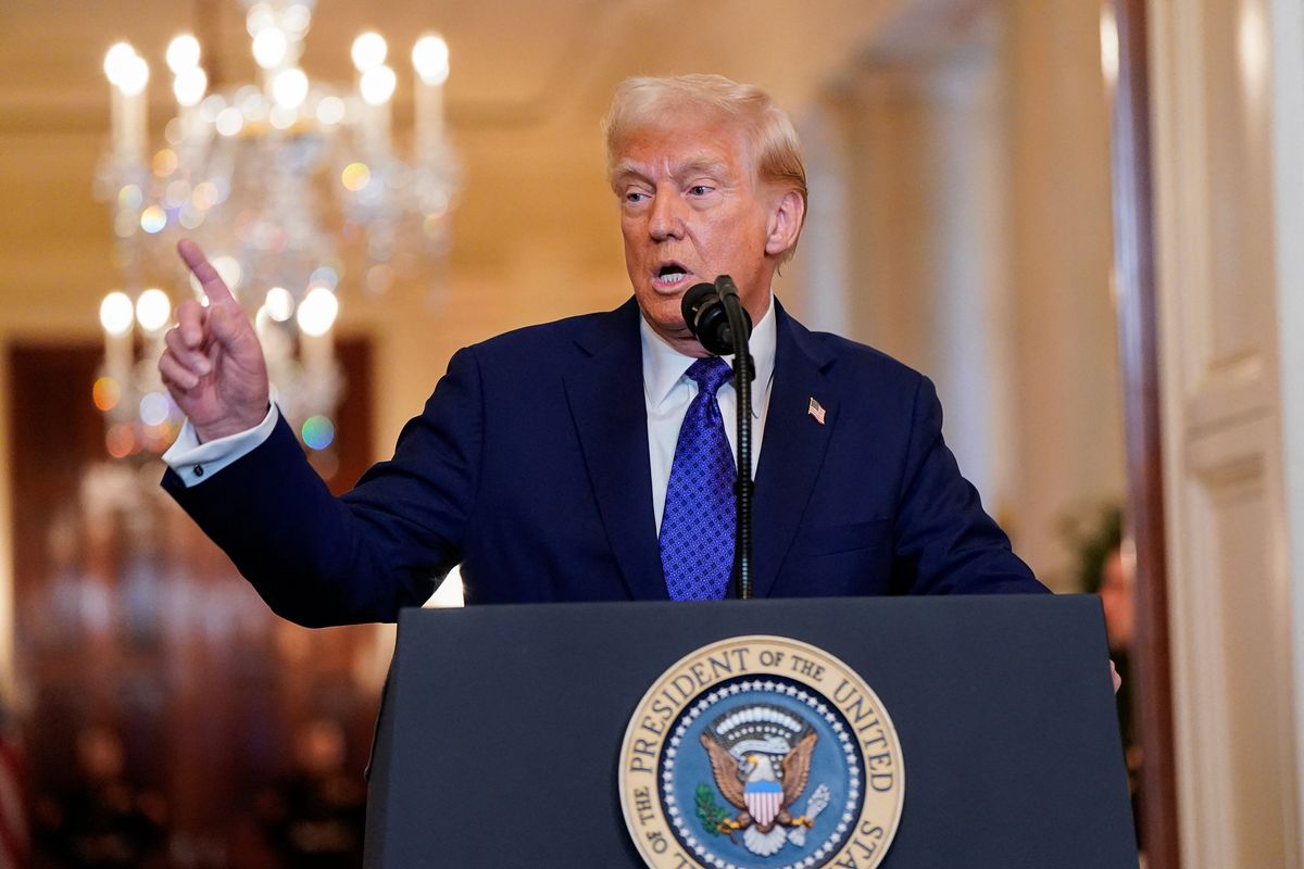 'How about that?' Trump claims without evidence Gaza makes bombs from US-provided condoms