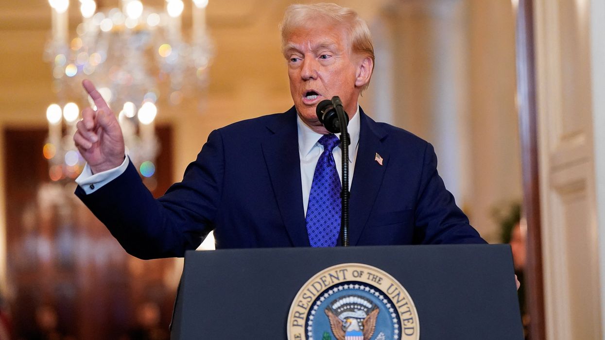 'How about that?' Trump claims without evidence Gaza makes bombs from US-provided condoms