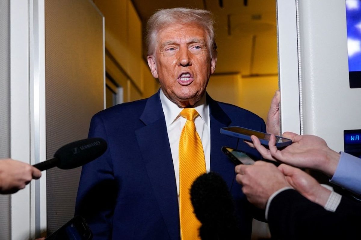 Trump called a 'madman' after threatening to defund Indiana