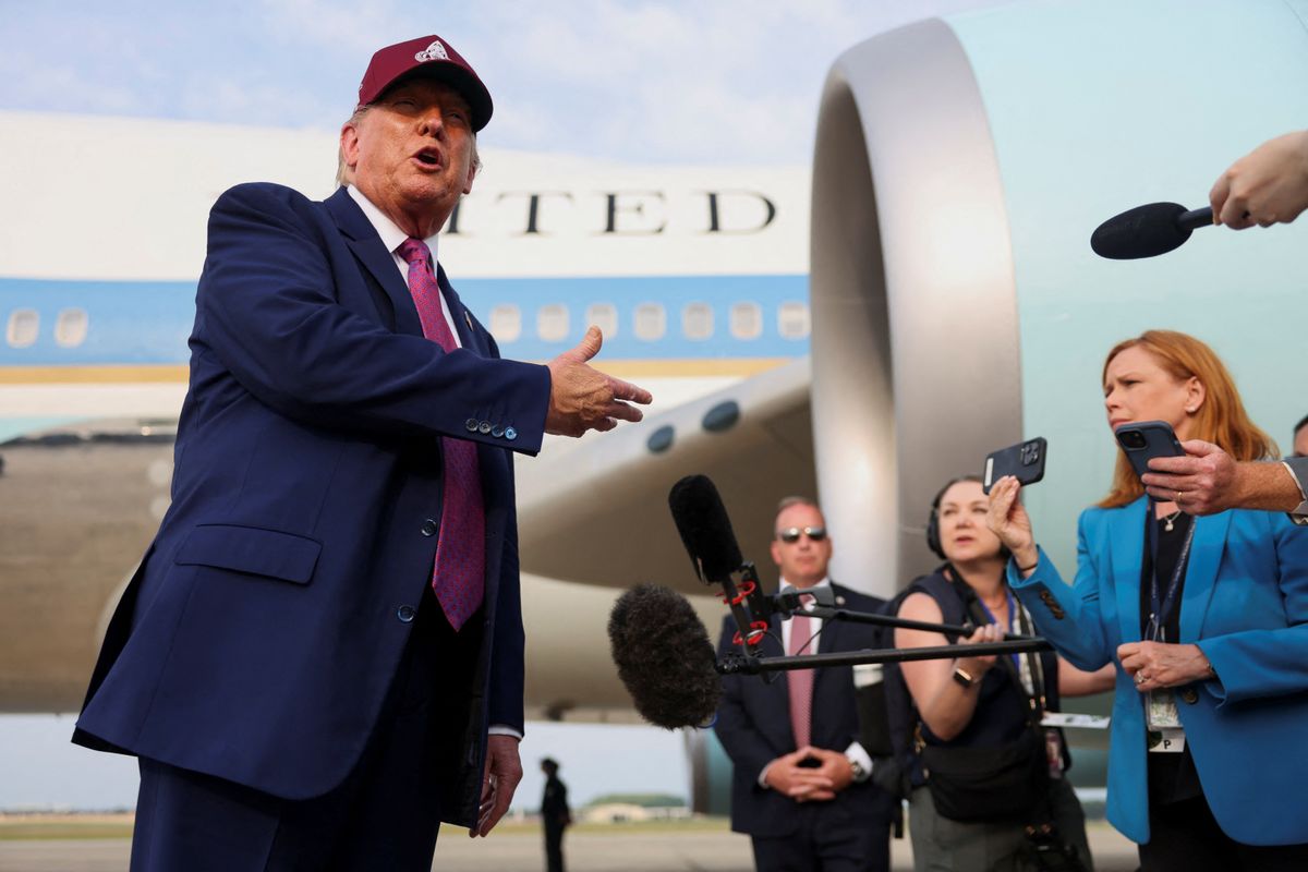 'Getting slammed!' Trump rages at CNN and NYT for trying to 'demean' Iran strike