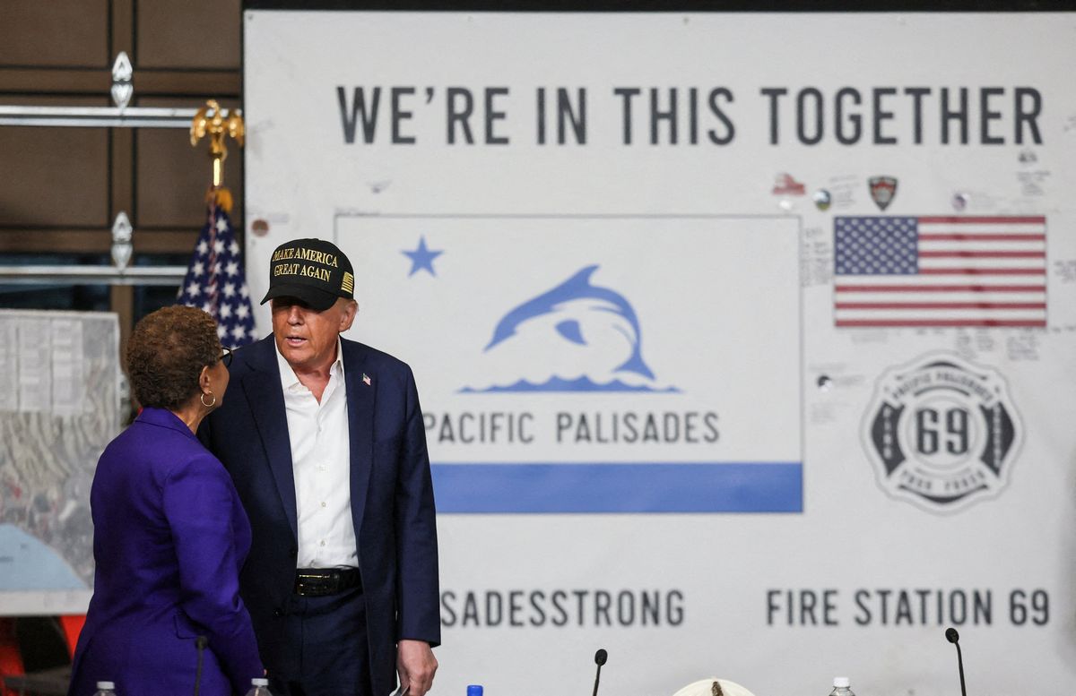 Trump says he’s sending water to LA. It’s actually going to megafarms.