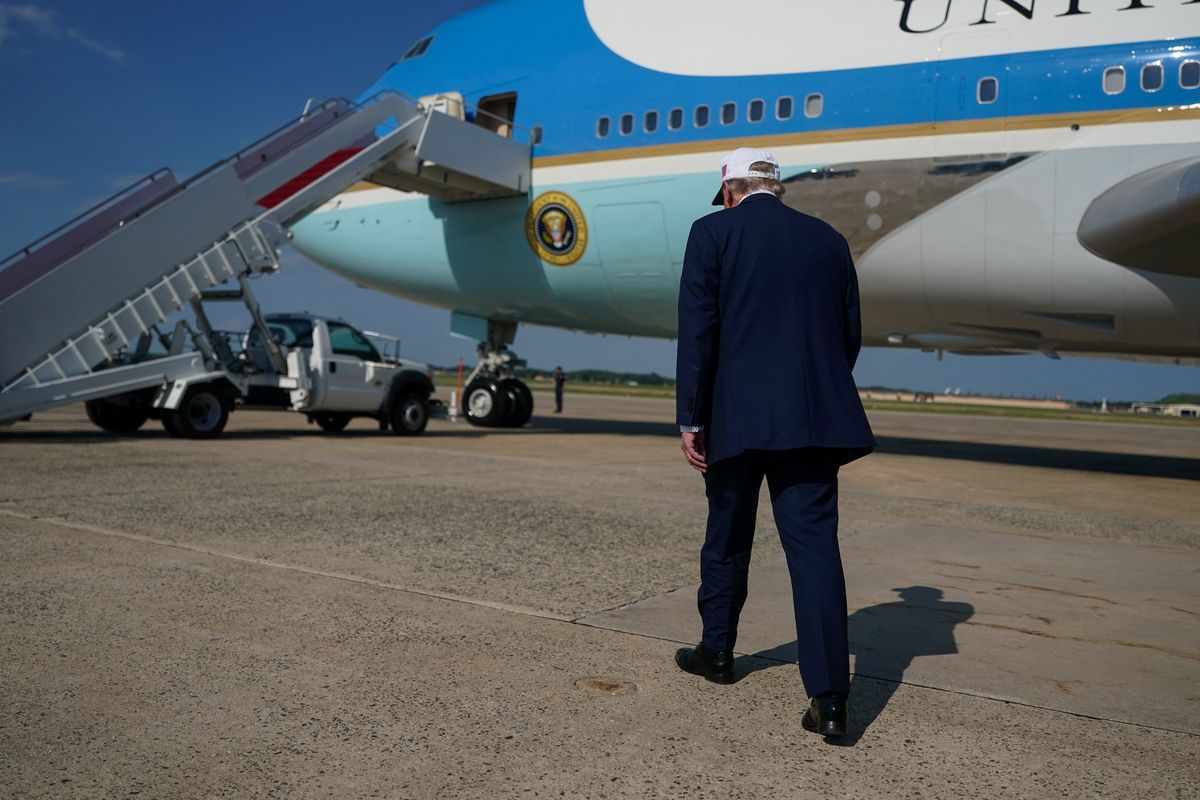 Trump’s budget chief pushes luxury jet reno while slashing CDC and schools