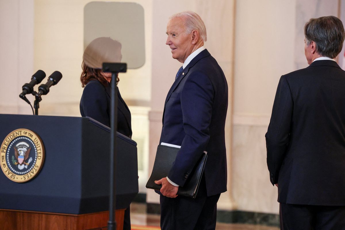 'That a joke?' Biden hits back as he's asked if Trump should get credit for Gaza deal
