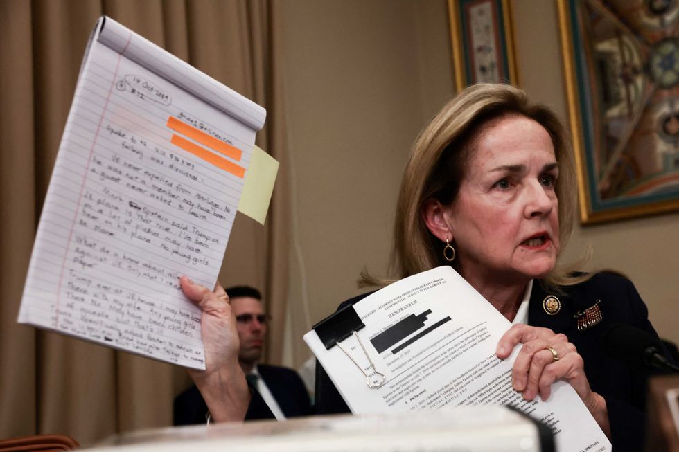 'I beg your pardon!' Onlookers horrified as GOP congressman shuts down Epstein questions