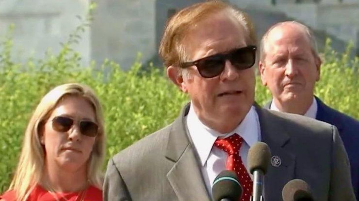 GOP congressman brands Speaker Pelosi with Nazi slur as Marjorie Taylor Greene looks on and says nothing