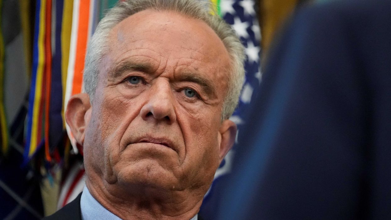 'Works out in jeans!': Watch RFK Jr. get shredded like parasite-infested lettuce