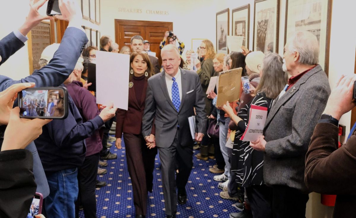 'You work for us!' GOP senator silent as hit by surprise protest in deep red state