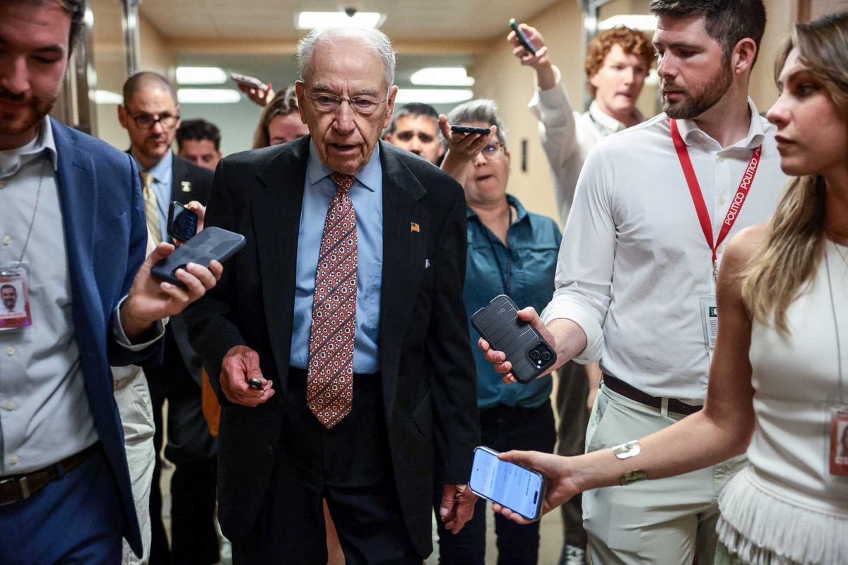 Chuck Grassley torched for 'astonishing' self-ignorance over sudden $40T debt concern