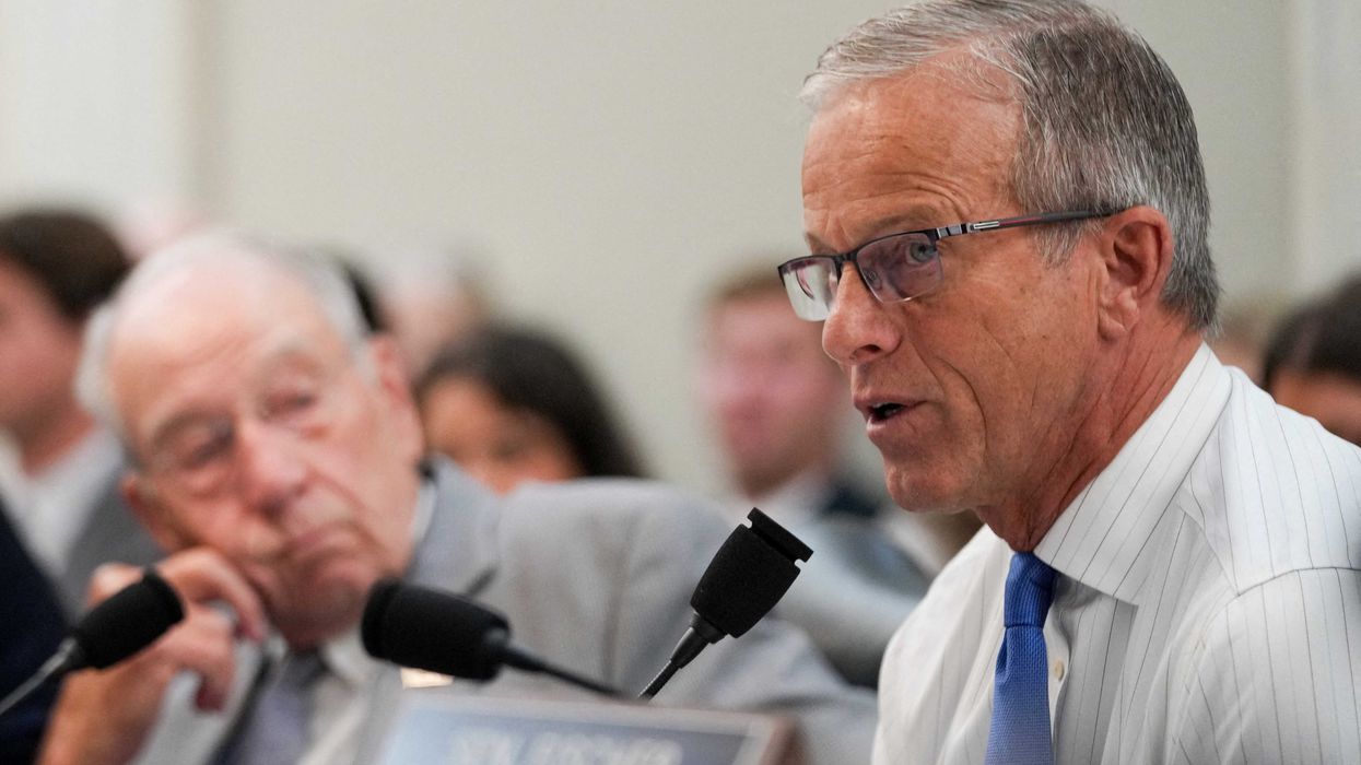 John Thune ducks questions about whether McConnell's absence has ruined everything