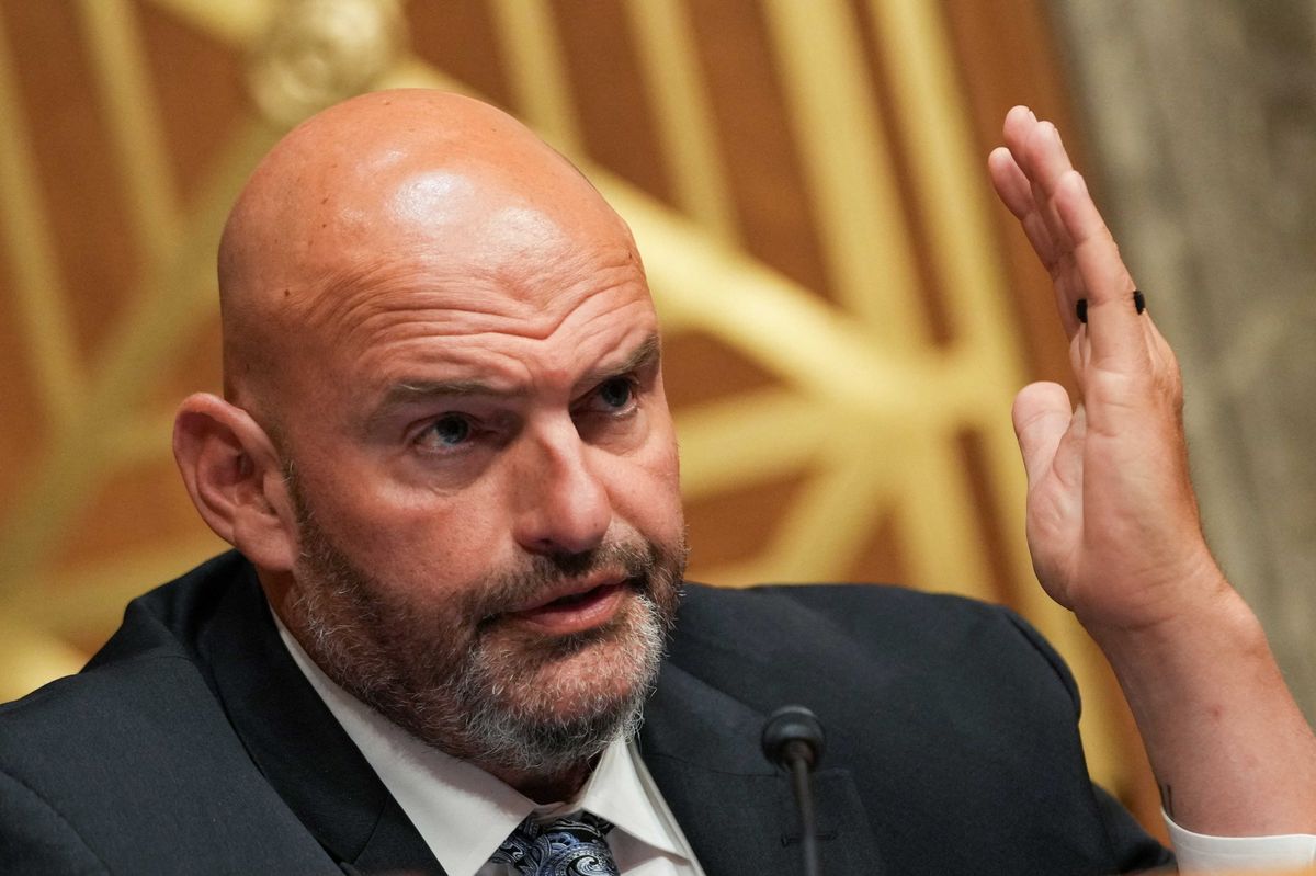 Jon Stewart stumps Fetterman over 'weird line' behind his MAGA-friendly turn