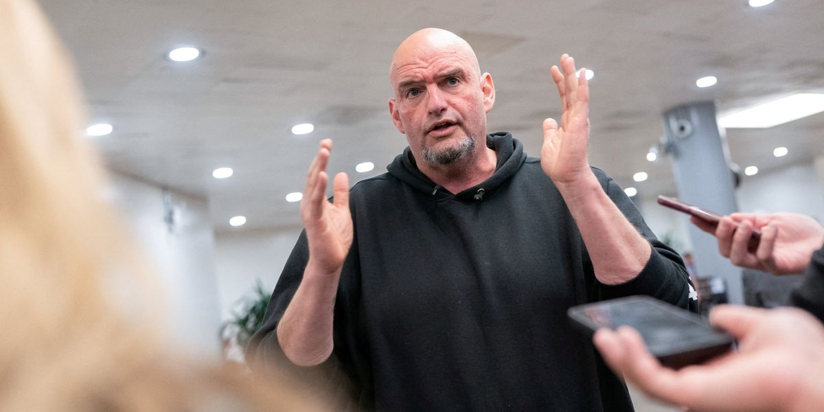 Controversial Dem John Fetterman hospitalized after heart disorder leads to fall