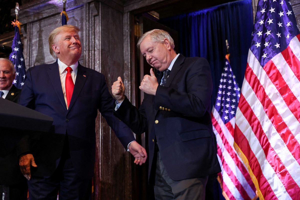 History will remember Lindsey Graham sucked up to Trump — nothing else