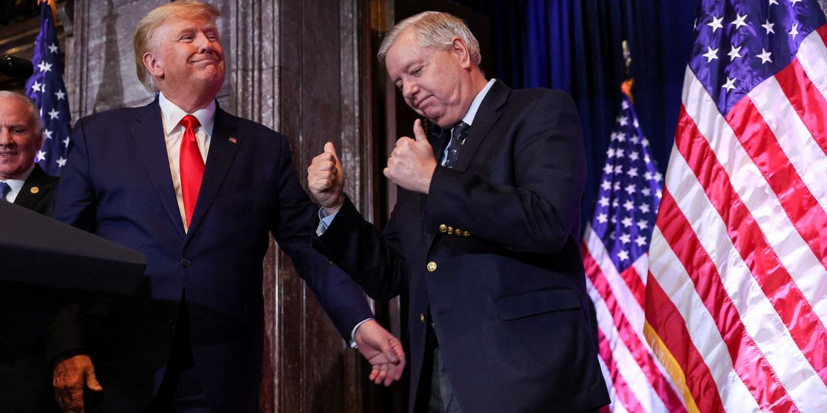 History will remember Lindsey Graham sucked up to Trump Ć¢ā¬ā nothing else
