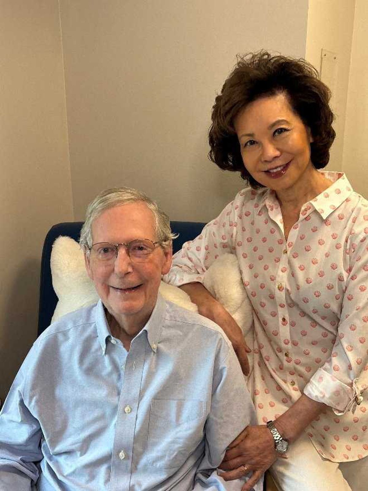 Odd detail in new McConnell photo flagged by family friend