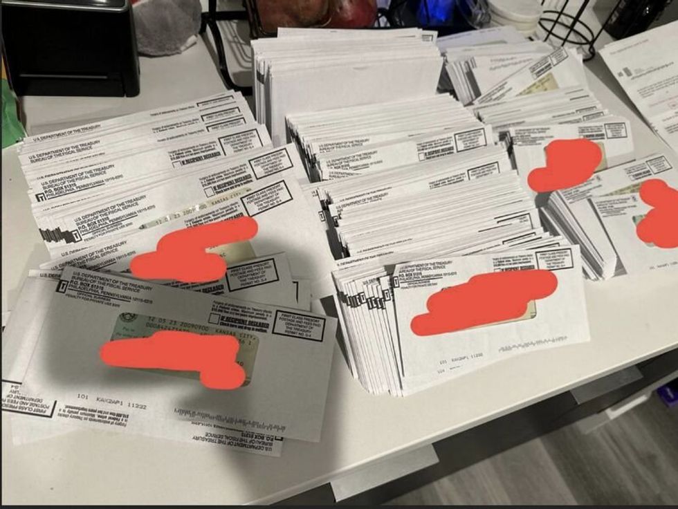 U.S. Treasury checks