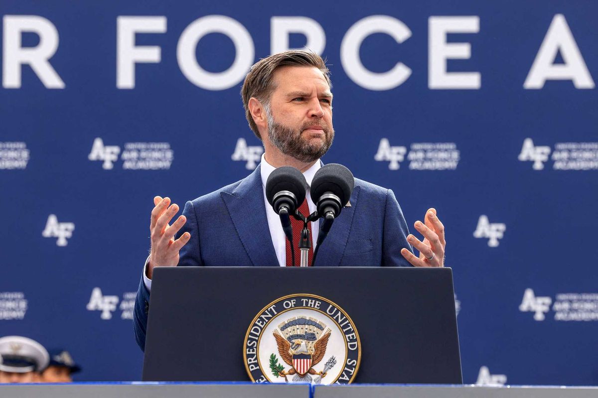 Vance forbids Air Force cadets from heckling him at graduation: 'You can't boo me'