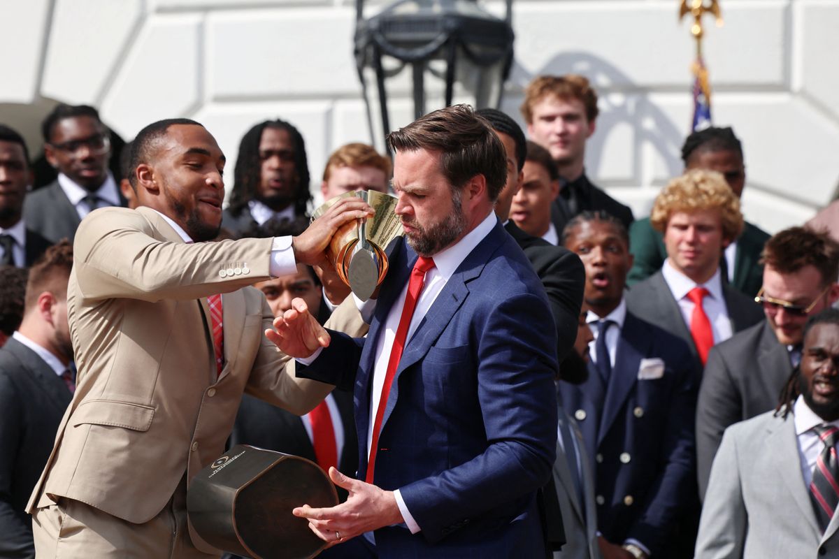 'This will get memed': CNN host pokes fun as Vance fumbles championship trophy