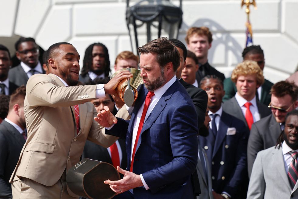 'This will get memed': CNN host pokes fun as Vance fumbles championship trophy