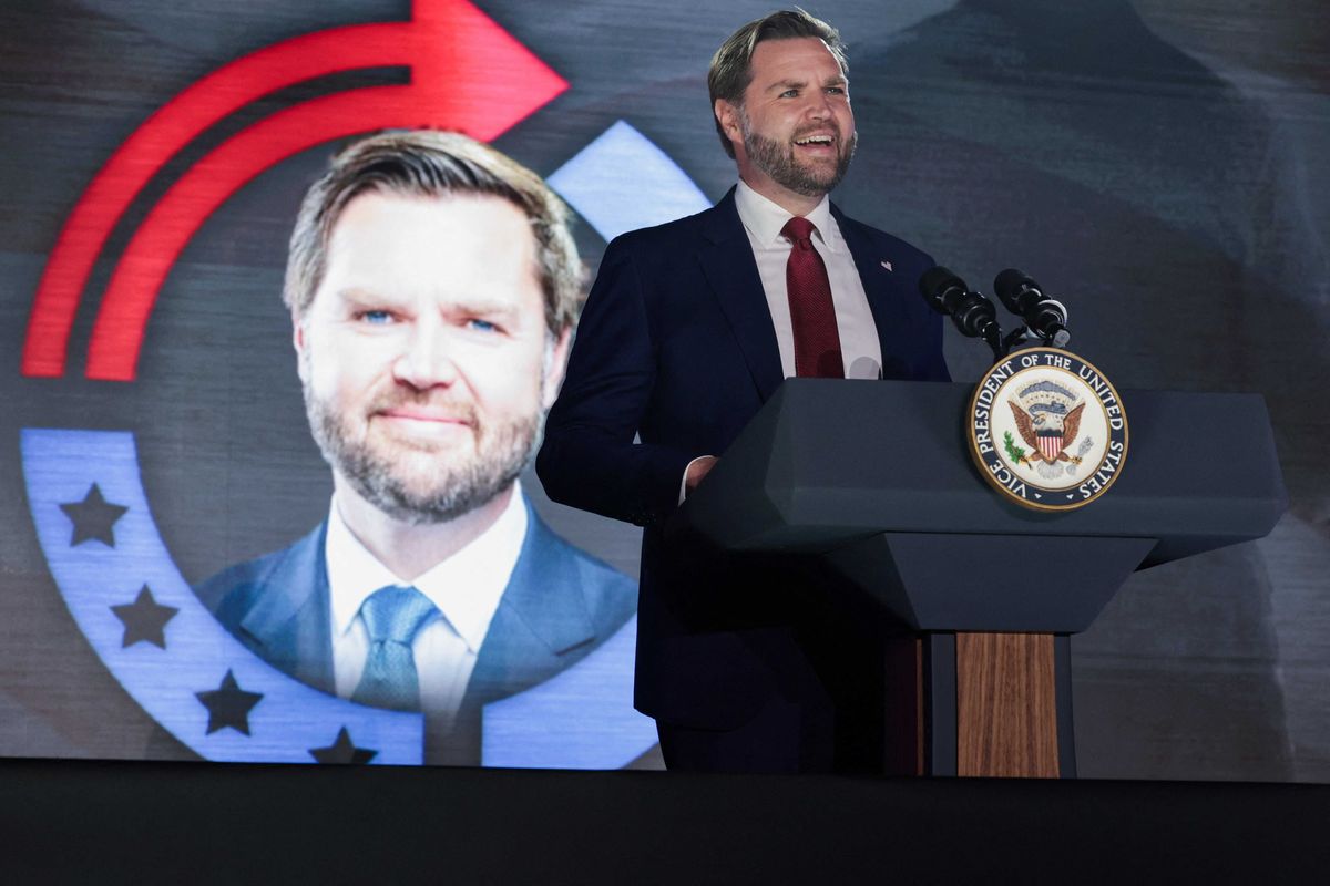 JD Vance hints that student's girlfriend ought to be deported during college event