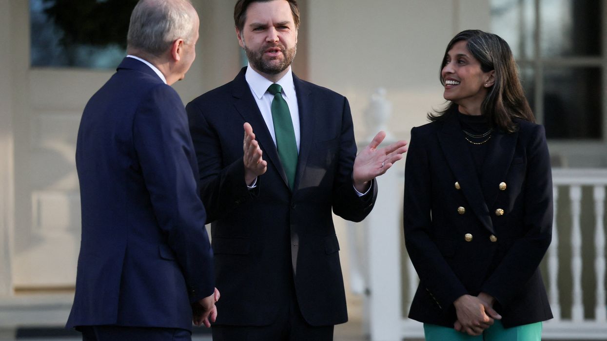 'Fake tough guy': J.D. and Usha Vance blasted for Greenland threat and 'aggressive' visit