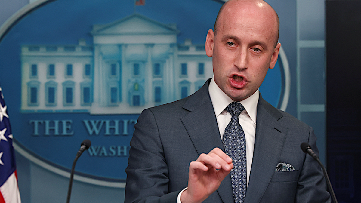 Stephen Miller brutally ridiculed by observers for 'crying' about 'insurrection'