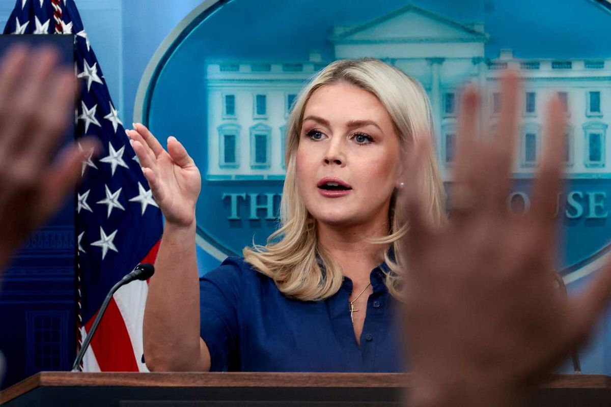 'Insulting!' Karoline Leavitt snaps as Trump's 'civilization' threat questioned