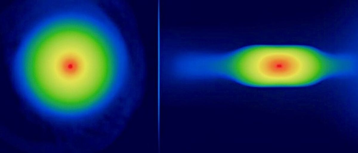 Newborn gas planets may be surprisingly flat – new research