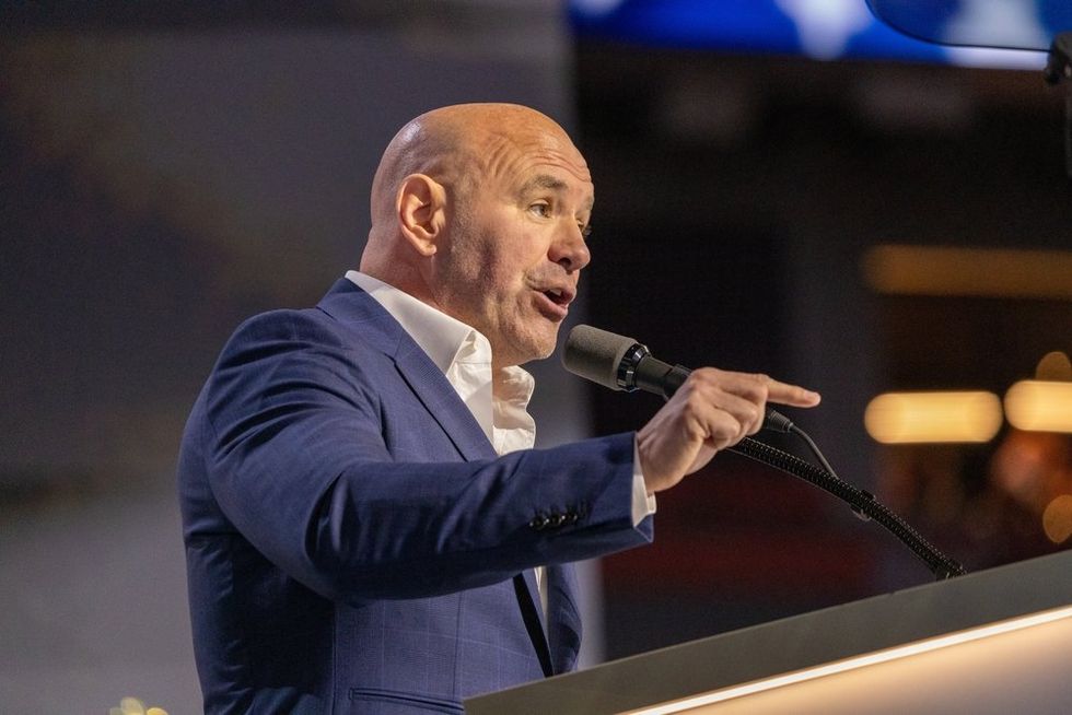 MAGA UFC president squirms as radio host demands he stop 'glazing' Trump: 'He's failing'