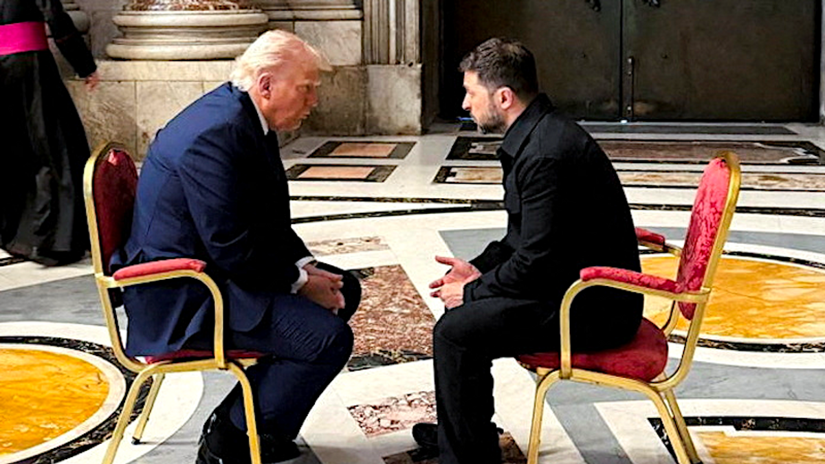 'Vance wasn't there': Trump ditching V.P. reportedly led to positive Trump-Zelenskyy talks