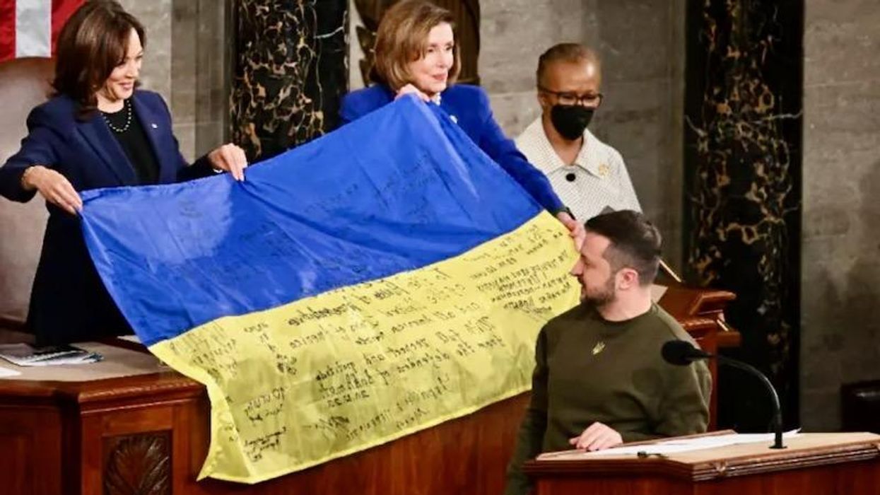 Russian propagandist flies into a rage when he sees video of Zelensky addressing US Congress